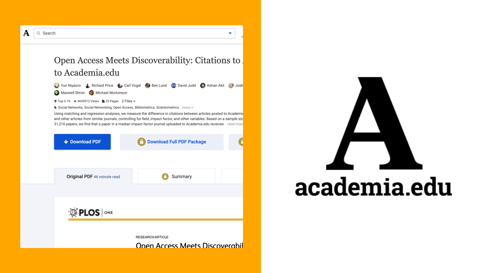 Academia.edu Profile Creation and Optimization Service